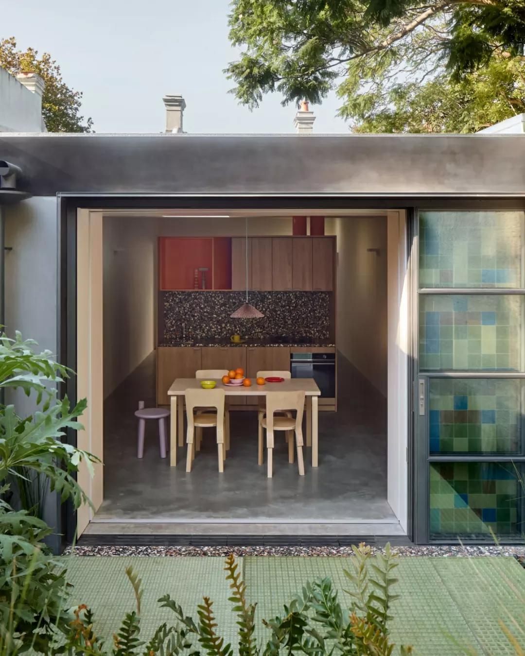 Issue No. 19 Feature • Located in Sydney’s Newtown, House Gretchen emerges from behind a heritage facade, sitting flush within a row of turn-of-the-20th-century terraces. Designed by @lintelstudio for an artist couple and their son, the dark terrace was updated into a light-filled and inspiring home with a striking experimental layout.

From the outset, the project presented challenges. Ageing building materials and water damage meant the historic terrace had to be entirely rebuilt. Lintel Studio restored the facade and two front rooms to heritage standards, with subtle updates including underfloor air-conditioning and bespoke wall panelling. The team then completely reimagined House Gretchen’s existing rear extension.

Head to the link in bio to read House Gretchen by Lintel Studio on The Local Project or in the latest Issue No. 19 print publication.

Photography by @lucremond.
Architecture and interior design by Lintel Studio.
Build by @robertplumb.fix.
Styling by @benjaminjclay and Lintel Studio.
Landscape design by @dangarbarinsmith.
Structural engineering by @partridge_engineers.
Civil engineering by @jha_consultingengineers.
Joinery by @kinshipcustoms.
Furniture by @aniboufurniture and @district_au.
Artwork by @ebonyrussell.art and @emilygalicek.