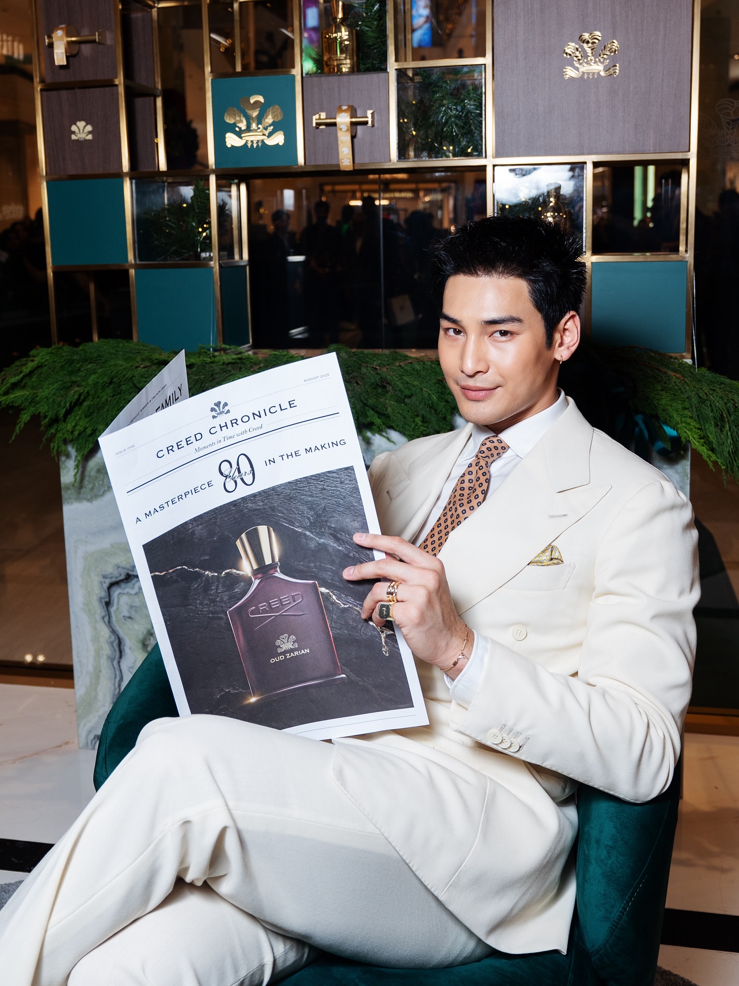 It was an honor to celebrate the confidece, masterful and delicate artistry of Creed with Erwin Creed at the Creed Boutique opening at Pavilion Kuala Lumpur. 😉

@creedfragrance
@atelierdeprestige
#TheHouseofCreed