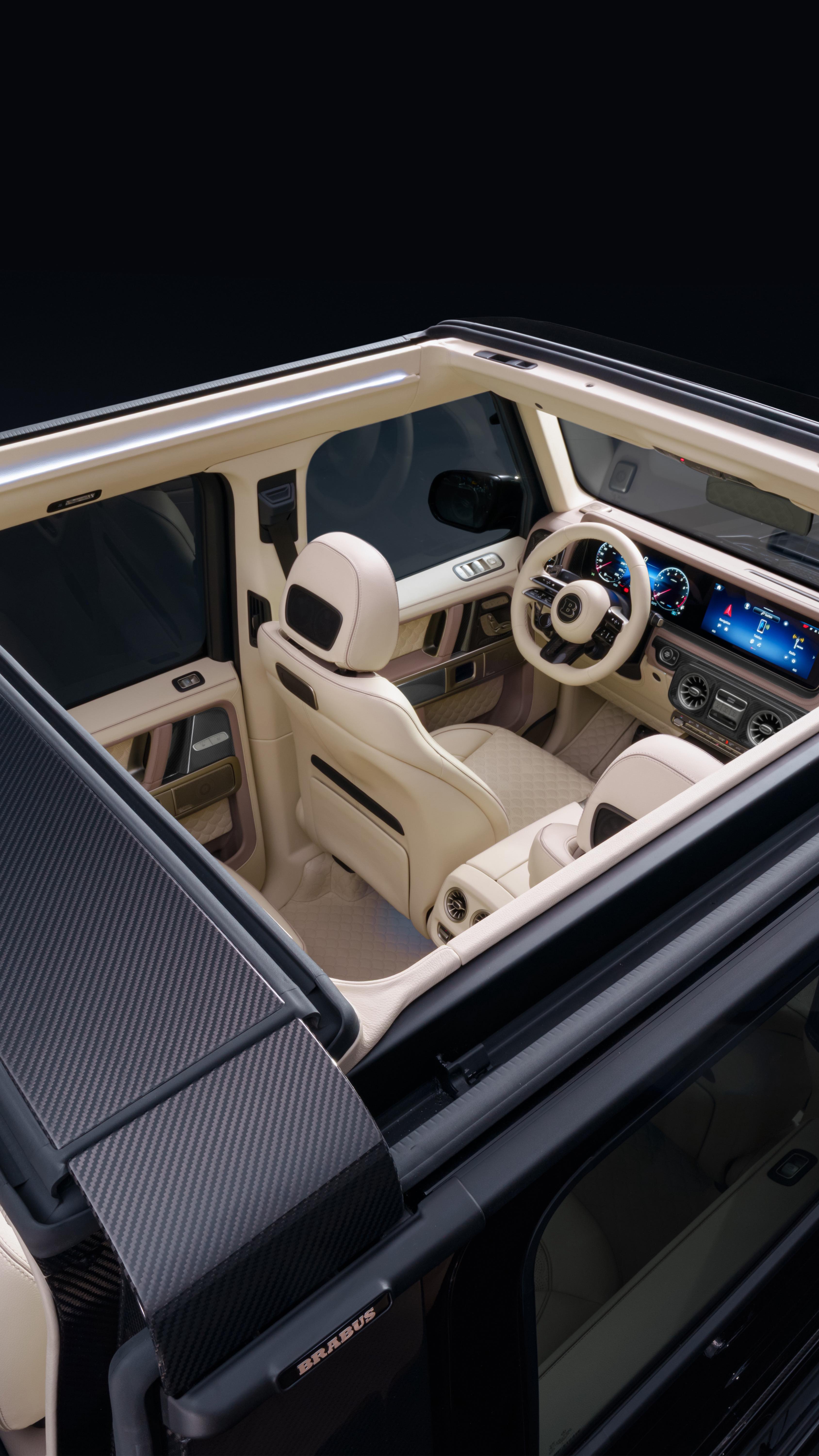 BRABUS 800 CABRIO 🖤
Engineering at its finest: 500 custom-made components, a heated safety-glass rear window and an integrated carbon-fiber surface bow in the front roof segment. 

#BRABUS #BRABUS800CABRIO #THEOPENAIRICON #Masterpiece