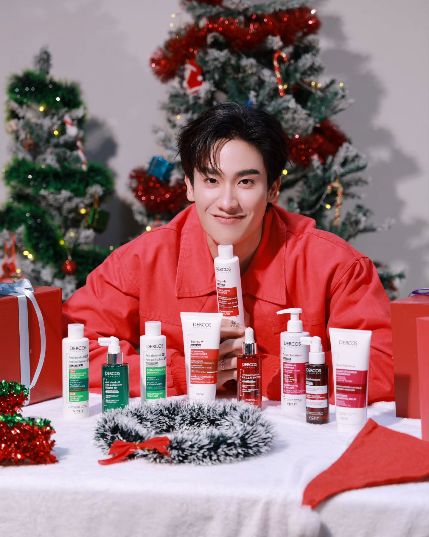 The best gifts from me to you 🎅​

เรื่องผมก็มีแต่ Vichy Dercos นี่แหละที่เตมั่นใจให้ดูแล 💚​
จะปัญหาขุย มัน คัน ผมขาดหลุดร่วงหรือลีบแบนก็หายห่วง​
ของขวัญที่ดีที่สุด จบทุกปัญหาผม ต้อง Vichy Dercos ที่เอาอยู่ครับ🎁​

#VichyDercos #DercosTH VichyTH