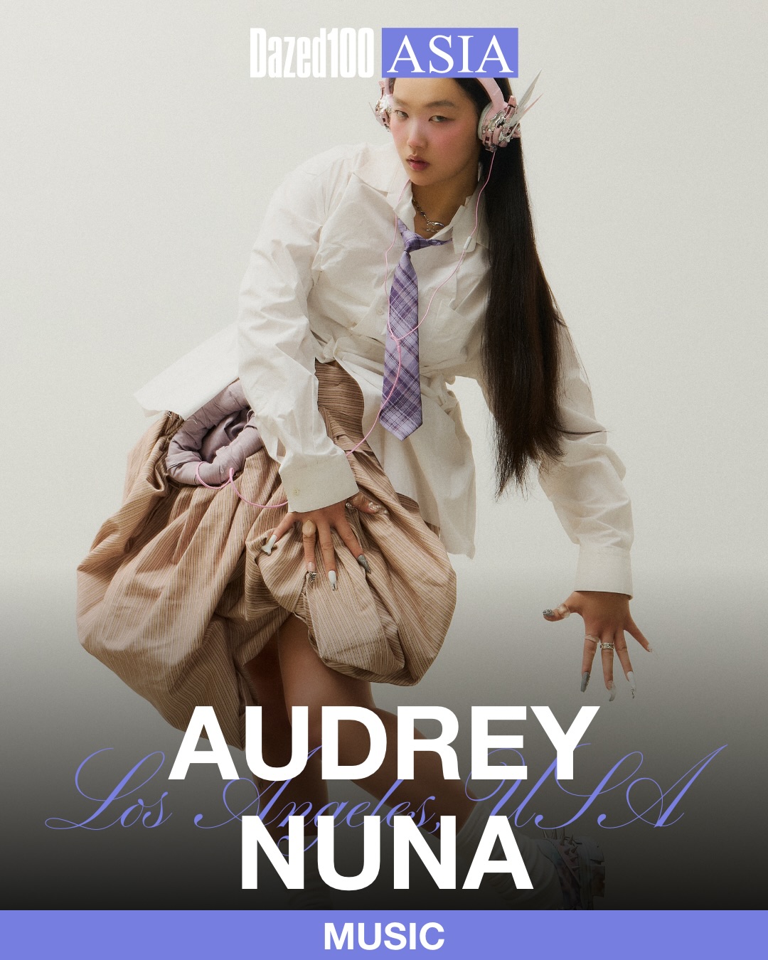 #Dazed100 Asia returns, capturing the talents moving culture forward!

#Dazed100 은 ‘유스 컬처’의 중심에서 지금을 바꾸고 있는 얼굴 100인을 기록해온 프로젝트다. 그 열 번째 챕터. 글로벌 리스트와 미국, 중동에 이어, 마지막으로 아시아 100을 공개한다. @audreynuna @vanilla_canola @kyoka_rb.official @official.inertia @di_________du @fengjiaoool @babyzoo_dancer @aejyu @kartikresearch @celinaxchien @_.yxuxux._ @fanci.club @beccca @toh.eewei 

Discover more in <DAZED> KOREA JANUARY 2026 issue and digital.