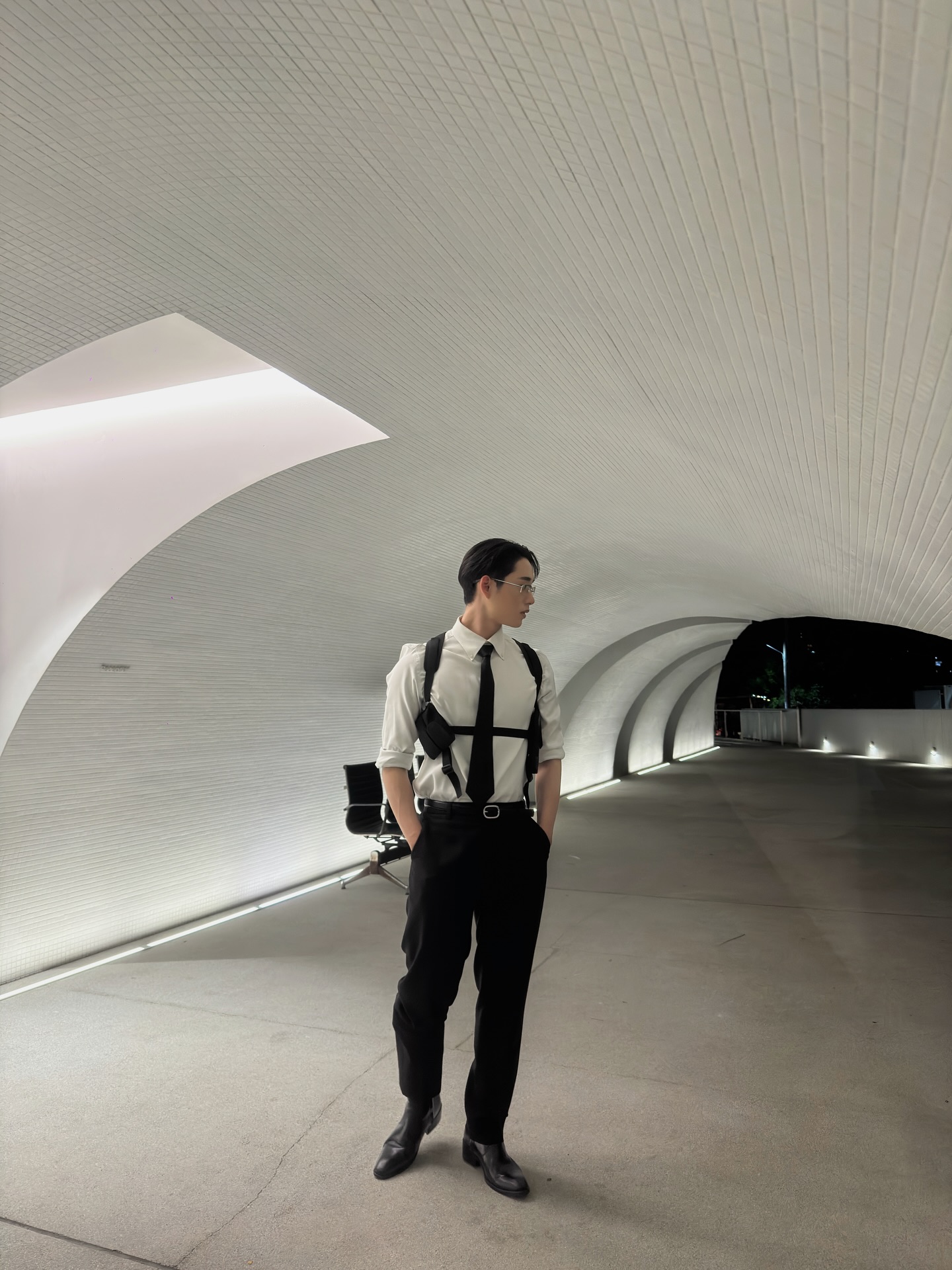 Khun Mok on duty🔫