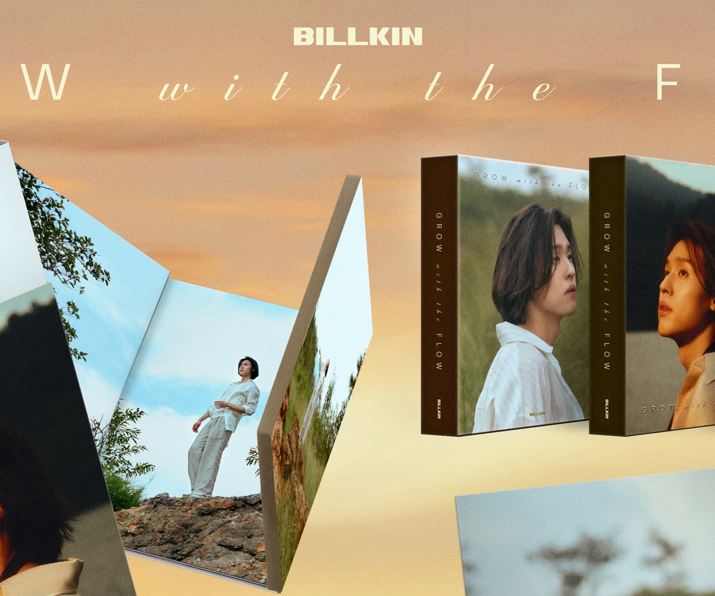 📀 BILLKIN ‘Grow With The Flow’ Album (Standard Edition)

#GrowWithTheFlowAlbum
#BillkinEntertainment #Bbillkin
——

📒 3 Jacket Designs (Version 1, Version 2, and Version 3)
Price: THB 690

🛒 Start pre-order from December 1, 2025 (12:00 PM | GMT+7) to January 15, 2026 (11:59 PM | GMT+7) at www.waawbkk.com
*สำหรับคำสั่งซื้อของ Standard Edition จะไม่ได้สิทธิ์เข้าร่วมงาน BILLKIN ‘Grow With The Flow’ Album Fansign ในวันที่ 2 - 3 พฤษภาคม 2569