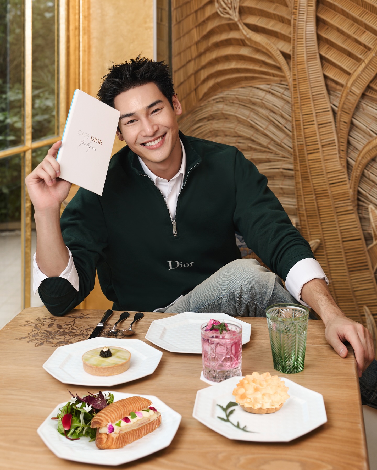 Fresh flavors, gently savored @Dior