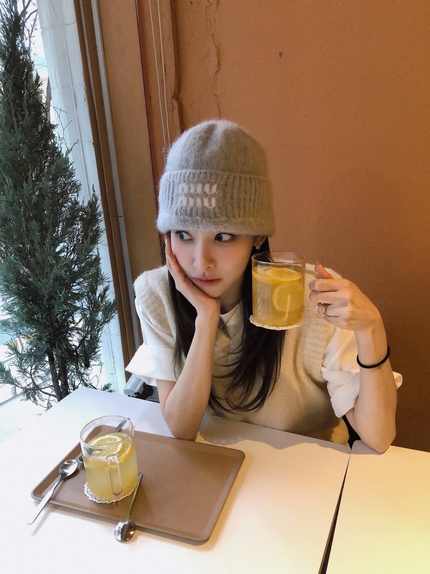 이제 아아 대신 레몬생강차🥲🍋☕️