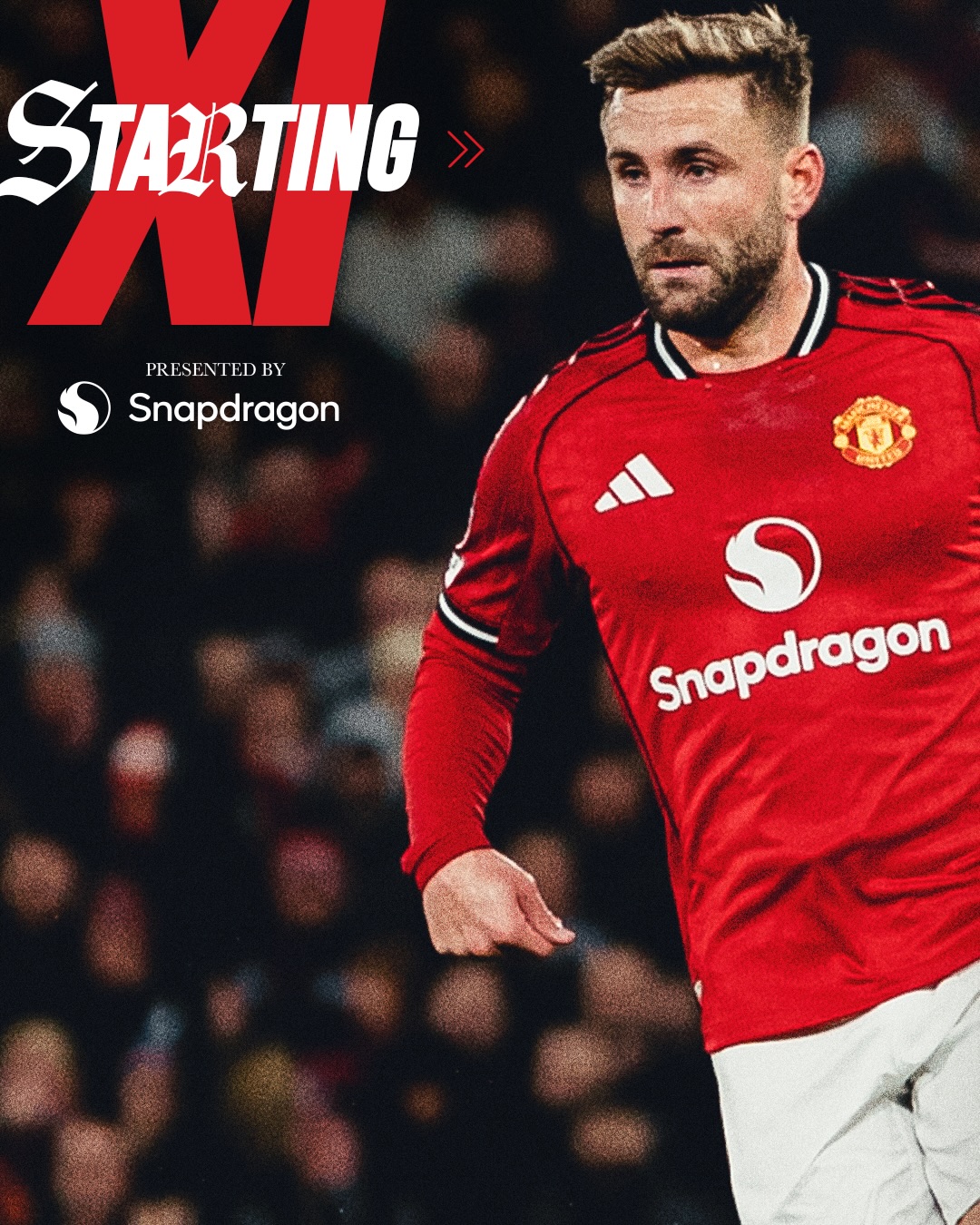 Our line-up for Monday’s match 📋🔴

#MUFC #ManUtd #OldTrafford #PremierLeague