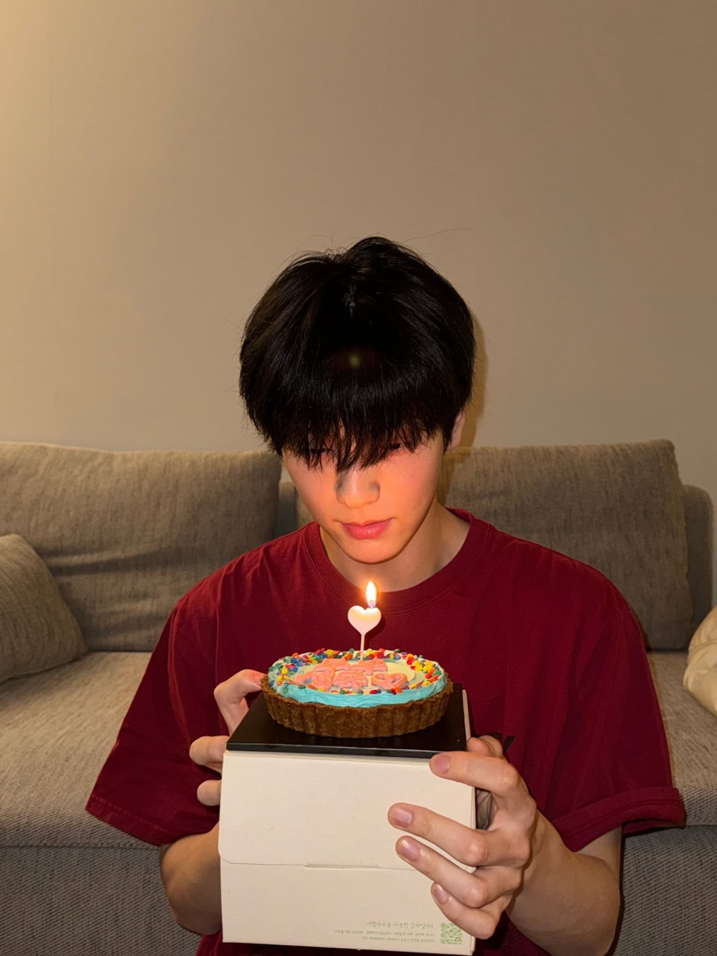 12.5 생일을 축하해준 모든 분들께 감사합니다 🙏