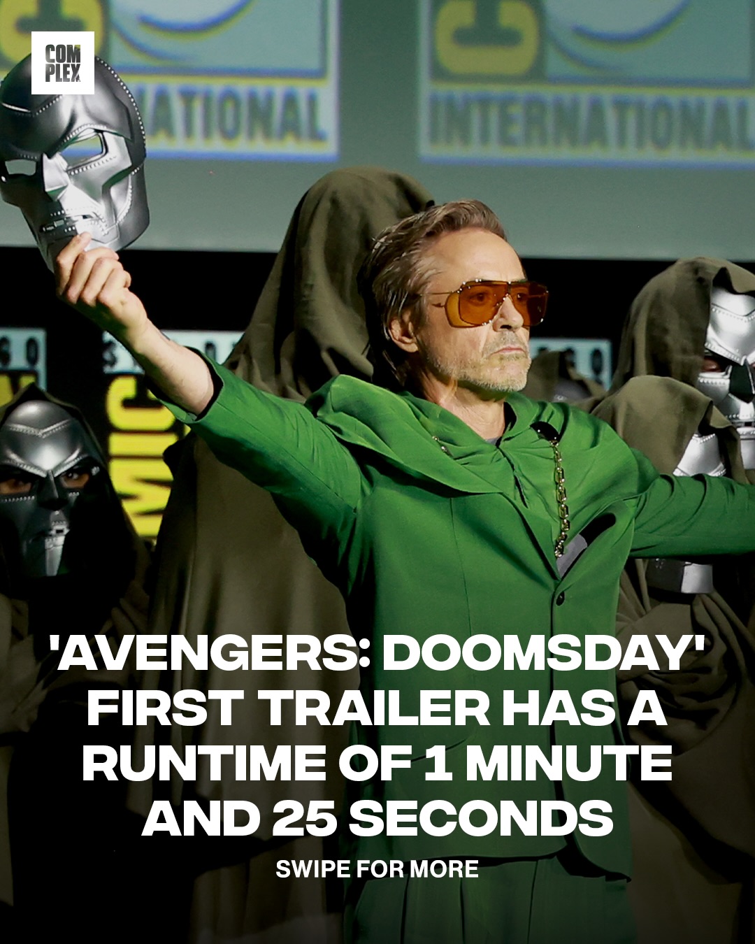 ‘AVENGERS: DOOMSDAY’ teaser trailer is officially listed with a runtime of 1 minute and 25 seconds. 🔥

Are you excited for ‘AVENGERS: DOOMSDAY’ trailer?