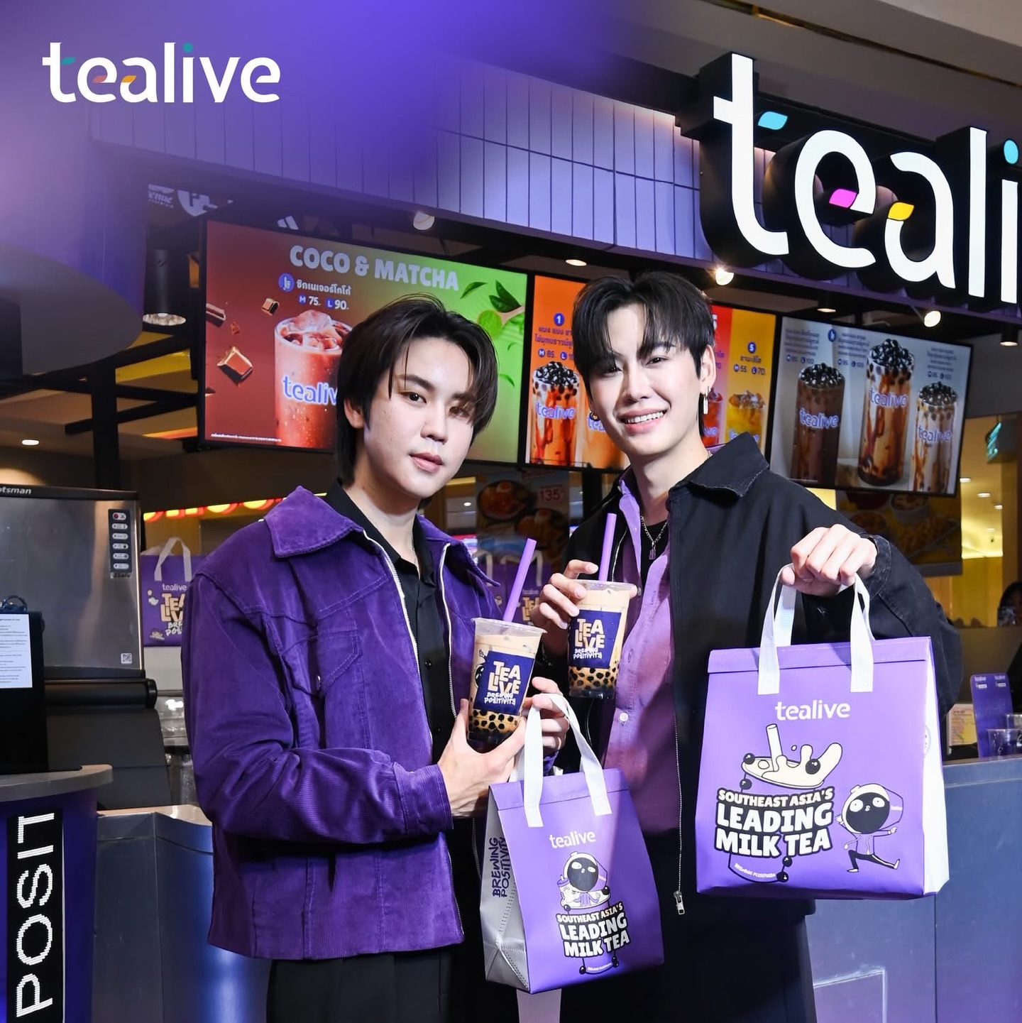 [04.12.2025] IG updated : tealive_thailand

BOUNPREM X TEALIVE
#TealivexBounPrem
#BounPrem #bb0un #prem_space 

🧋MISSION COMPLETED! 
รีแคปความสนุก และ บรรยากาศน่ารักๆ ในงาน #BB0unPremxTealive

🤩 บุ๋นเปรม เสิร์ฟความฟินนน พิชิตชาเลนจ์จาก Tealive ได้อย่างน่ารักเป็นกันเองสุดๆ งานนี้บอกเลยว่ามีแต่รอยยิ้ม เสียงหัวเราะ และโมเมนต์ฟินๆ เพียบ! 😘

🫡 แอดมินรวมช็อตคิวต์ๆ มาให้เหล่ากองกำลังบุ๋นเปรมได้ชมกันค้าบบ ~
ใครชอบโมเมนต์ไหนในงาน มาแชร์พร้อมแท็ก @TealiveThailand  ได้น้าา 💜

#Tealiveชนทุกชาเลนจ์