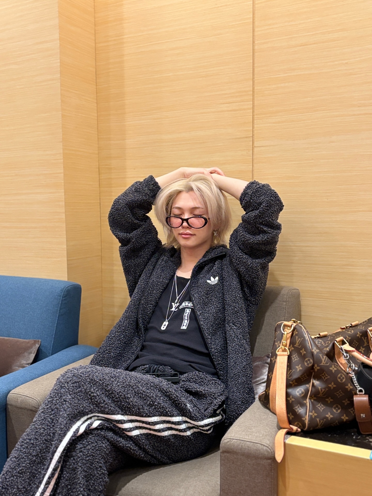 See you soon💪🩵 @tamburinsofficial 
#tamburins #STAY #Bangkok #straykids #felix