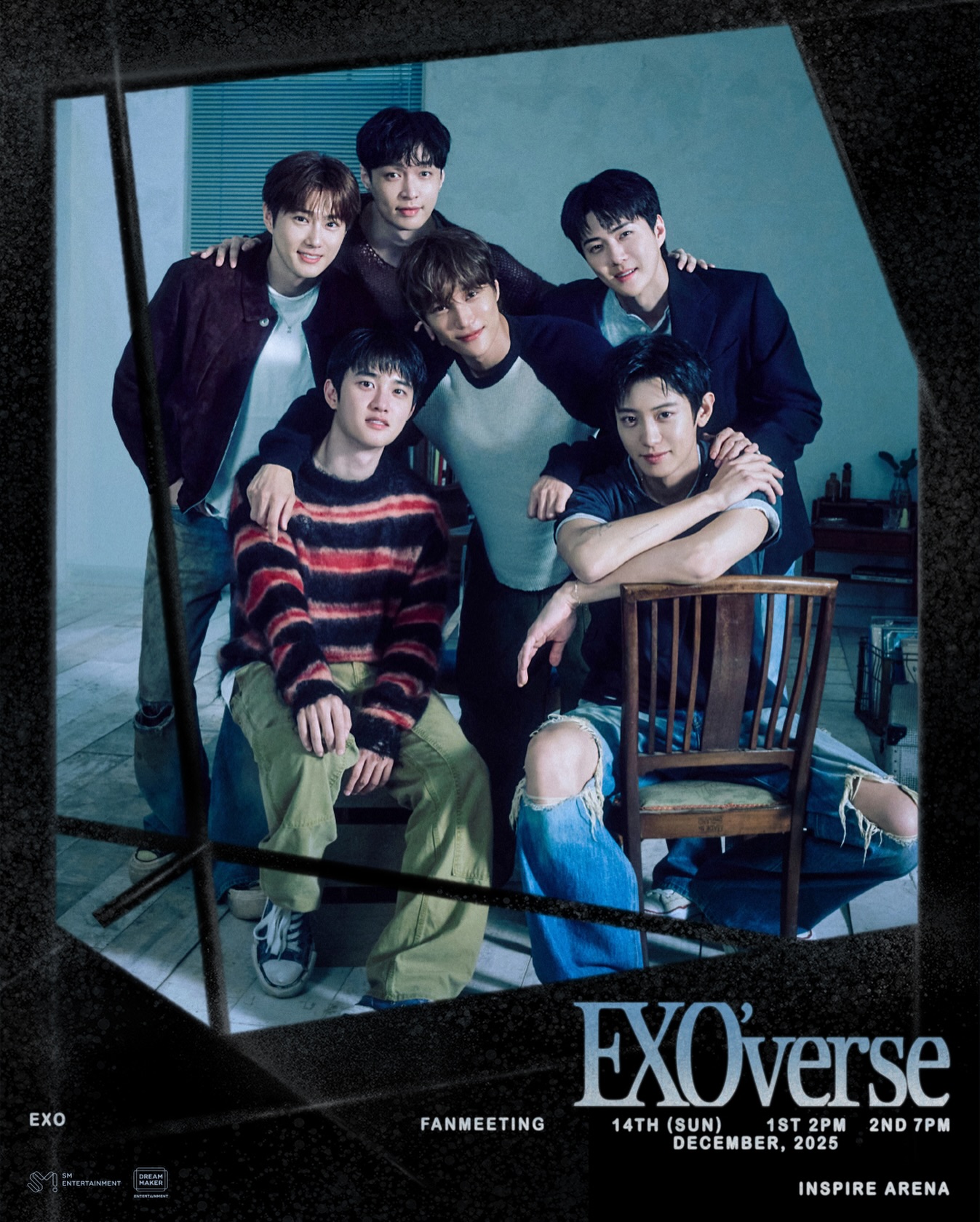 EXO‘verse 

2025.12.14 (SUN) 2PM
2025.12.14 (SUN) 7PM

#EXO #엑소 #weareoneEXO
#EXOverse