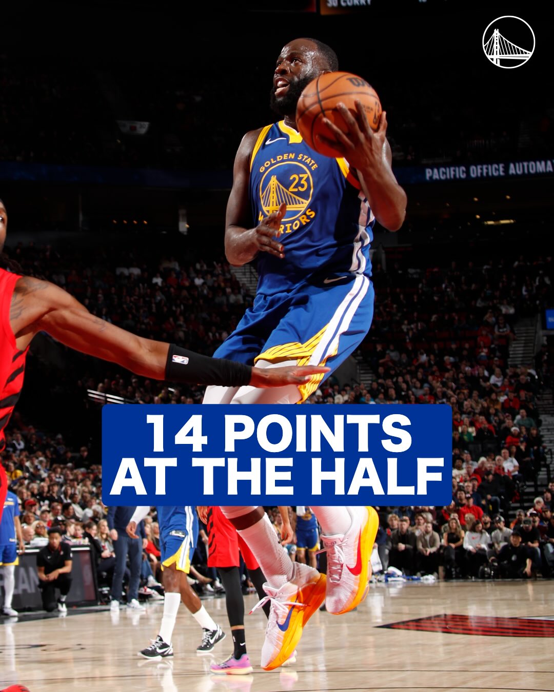 Have yourself a first half, Draymond 🫡