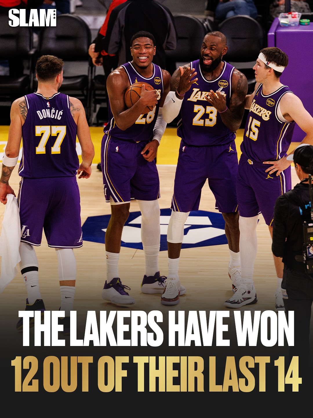 The Lakers are 2nd in the West at 15-4 right now. Can they contend for a championship this season⁉️ (📸: @bellikemike)