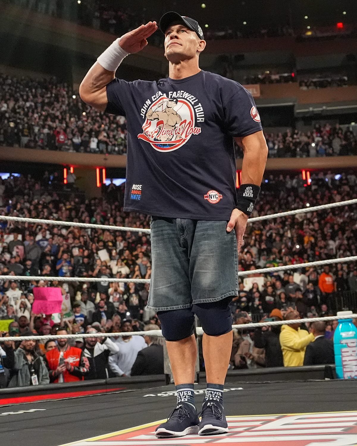 @JohnCena’s T-Shirt game is on another level 😮‍💨

Don’t miss John Cena’s last match TONIGHT at #SNME, 8e/5p on @peacock!