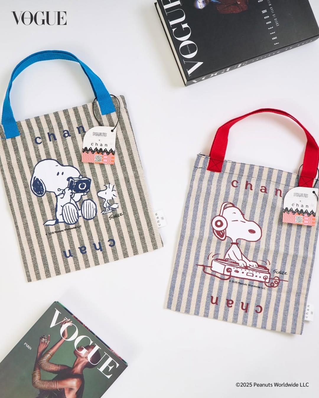 #DOGUETH ค้นพบโท้ตสุดพิเศษที่เกิดจากความร่วมมือระหว่าง @chan.bangkok และ Peanuts ถ่ายทอดเสน่ห์อันเป็นเอกลักษณ์ของ Snoopy บน Chan x Peanuts Limited Tote ใบนี้ ชิ้นงานที่อบอวลด้วยความผูกพันระหว่างมนุษย์และสัตว์ พร้อมพาย้อนกลับไปสู่ความทรงจำในวัยเด็ก ผสานงานสานอันประณีตซึ่งเป็นซิกเนเจอร์ของแบรนด์ เข้ากับตัวการ์ตูนสุดคลาสสิกอย่างลงตัว เป็นการระลึกอันอบอุ่นต่อการ์ตูนในความทรงจำและเป็นไอเท็มที่แฟน Peanuts ไม่ควรพลาด! @snoopygrams #DOGUE #Peanuts #ChanxPeanuts