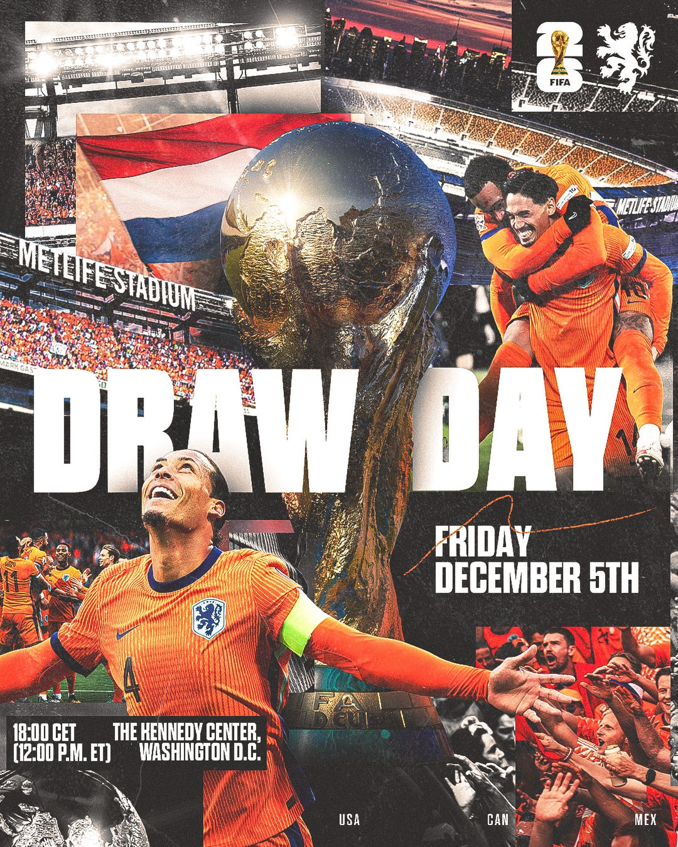 It all starts today! 🧡

#NothingLikeOranje | @FIFAWorldCup