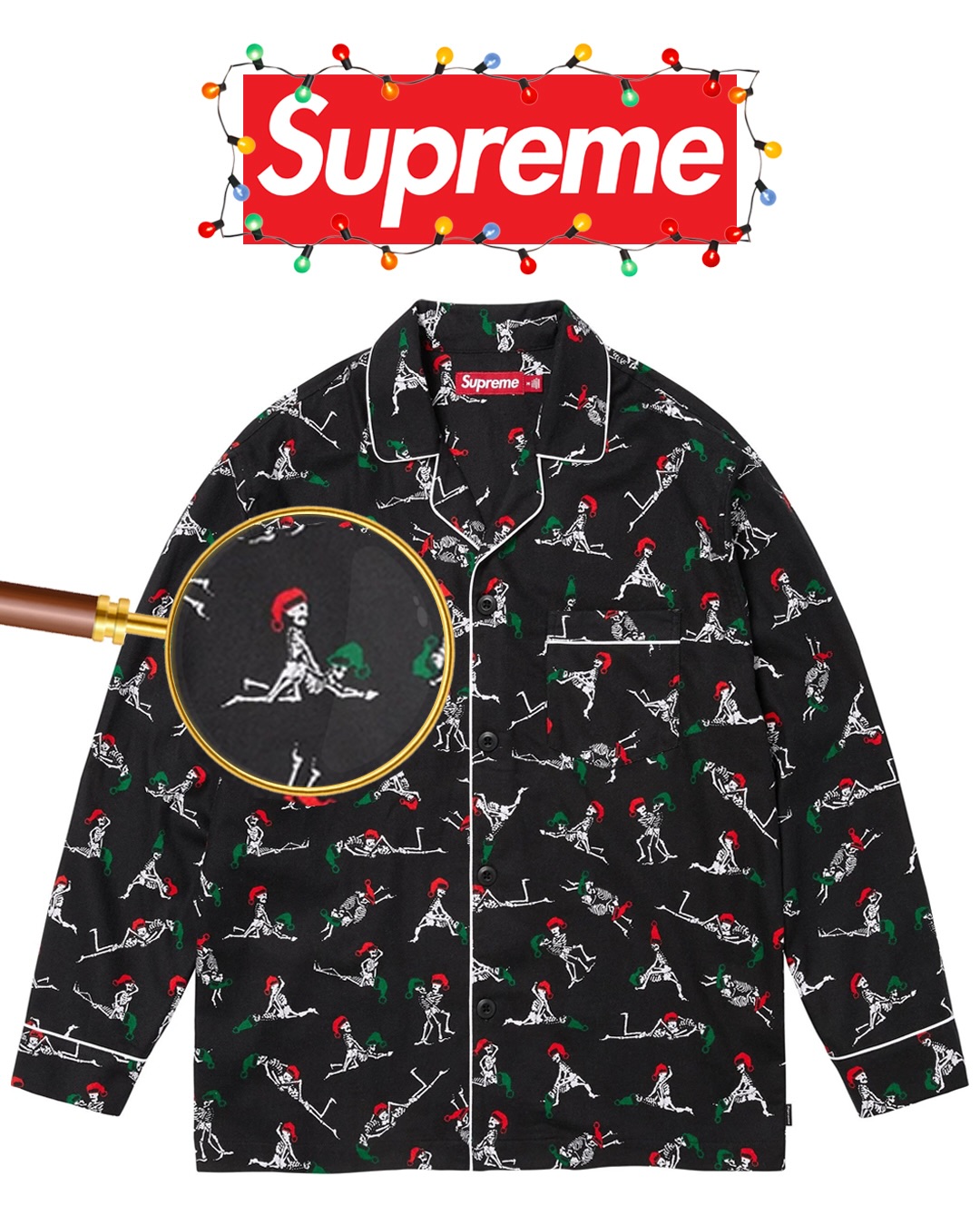 A look at this week’s Supreme droplist featuring the Number (N)ine and Jacob & Co collaborations plus a Holiday Pajama Set

What’s your thoughts on this? What are you picking up?