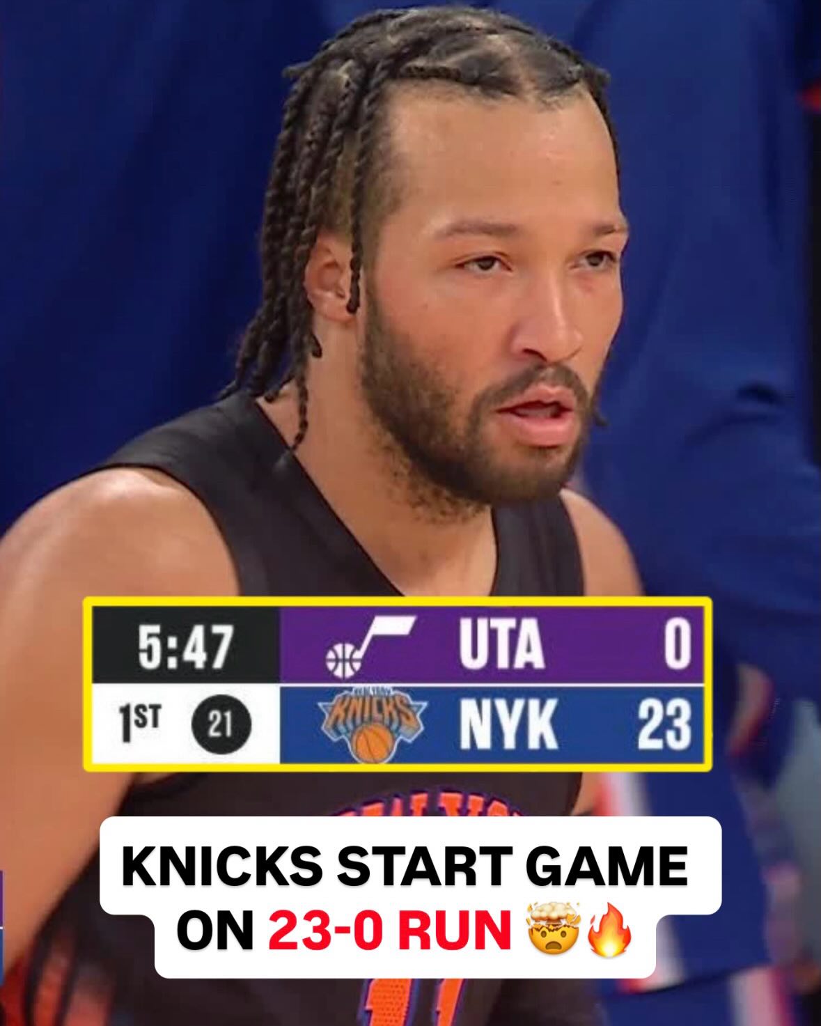 23-0 START IS WILD 😮