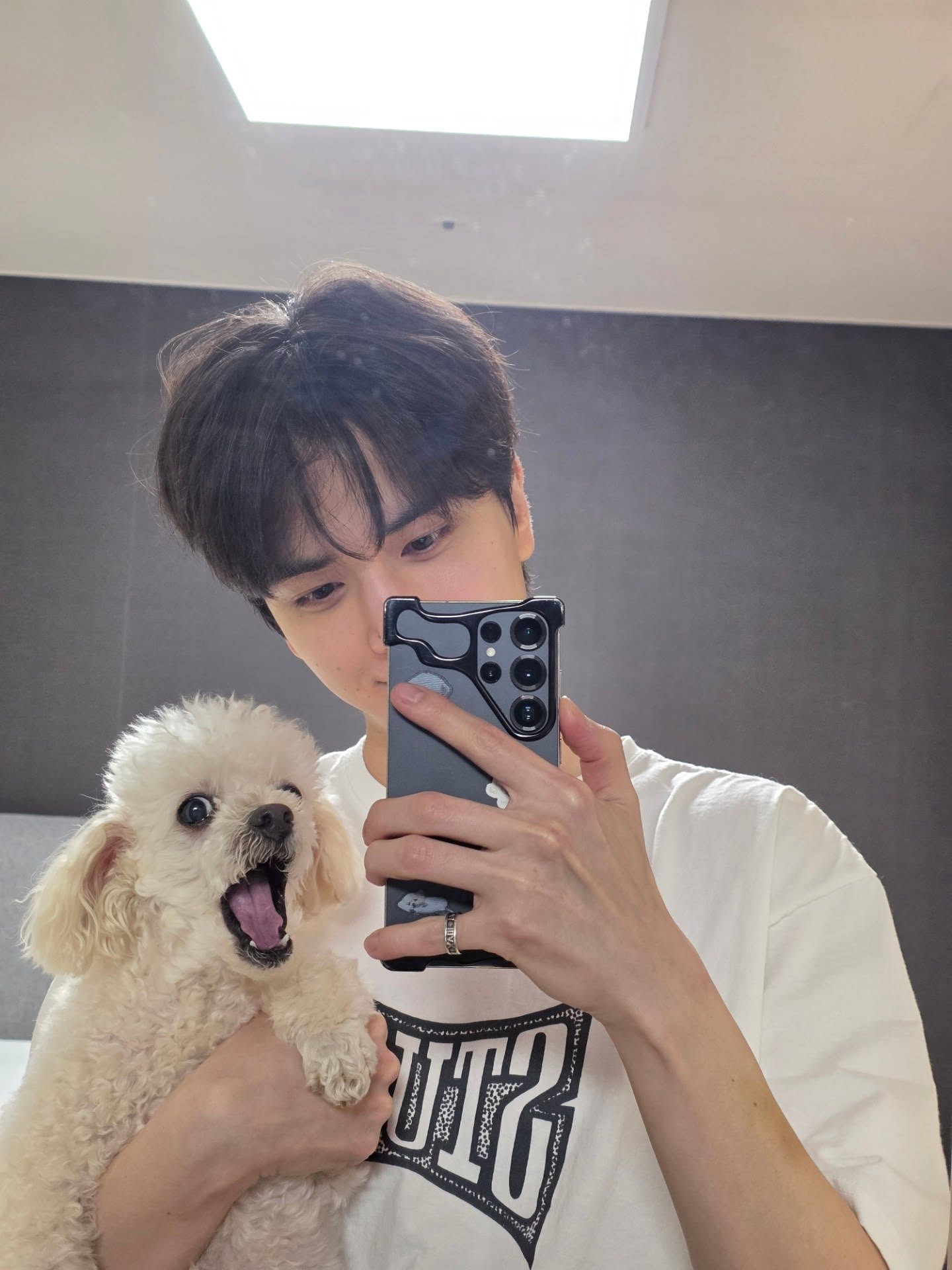 I'm happy that I'm 8 years old