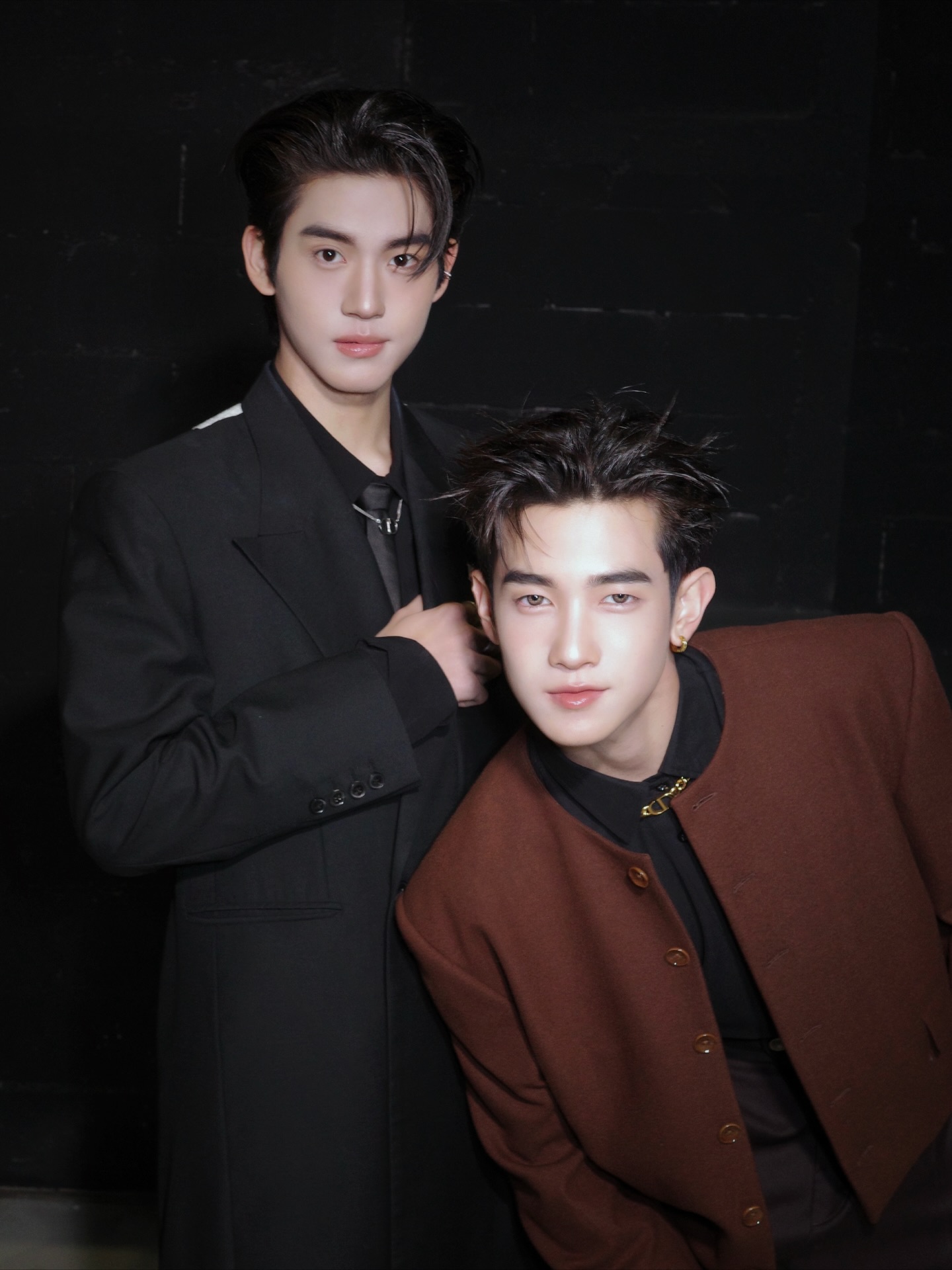 @almondbabybigboy @___progresss___ 
Styled by @new_jedsada 
Hair by @prieo 
Assisted by @mechez @leakloukkaewsika 
Thank you @boombumpy 
#GMMTV2026 #gmmtv2026magicvibesmaximized