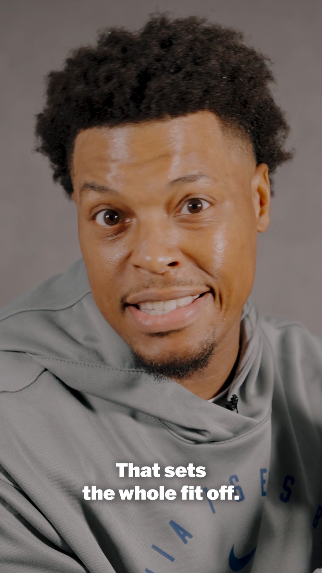 "This is an 𝗼𝗹𝗱 𝗺𝗮𝗻 𝗳𝗶𝘁...actually, I like it though, I ain't gonna lie. It's fire." 😂 #ultracourtside