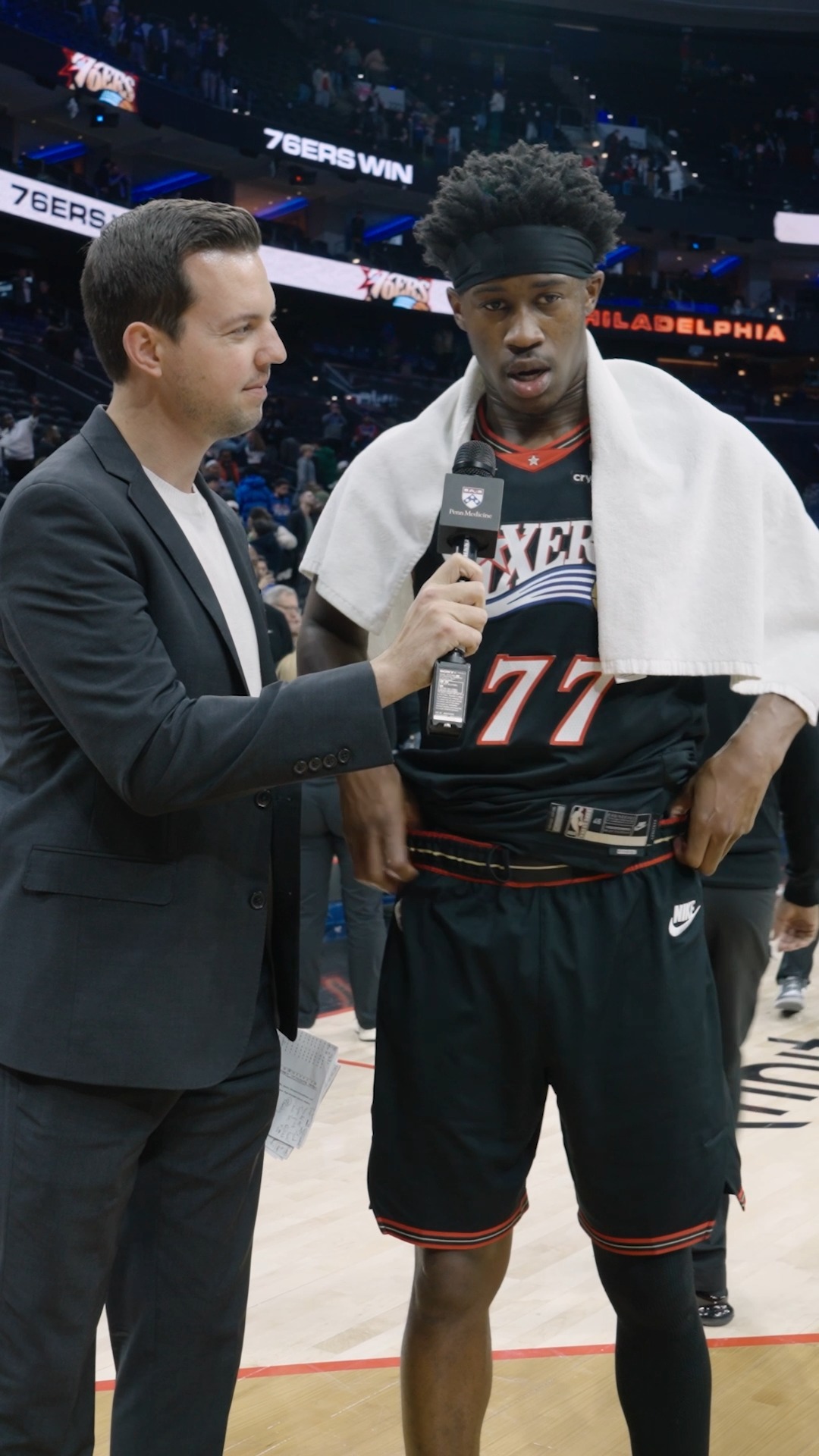 "It's just basketball at the end of the day, man. Try not to overthink it, try to just have fun."