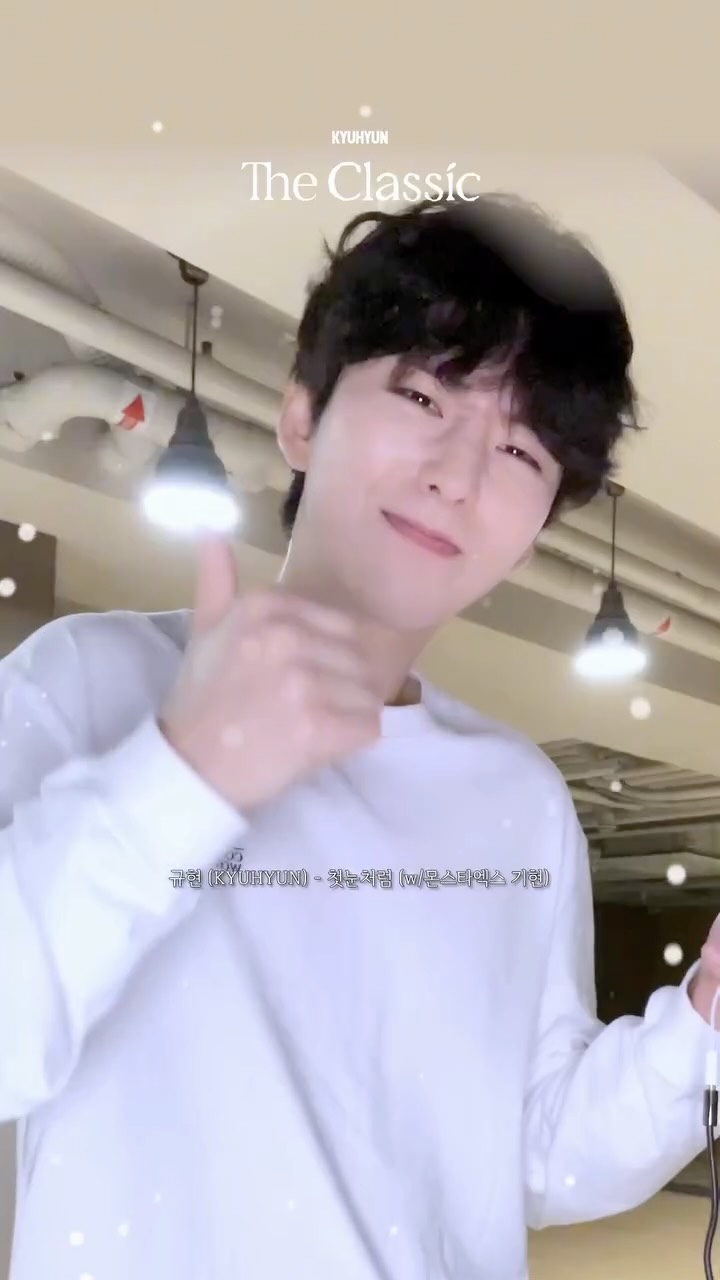 첫눈처럼 내려온 몬스타엑스 기현❄️

@yookihhh @official_monsta_x @gyuram88
#규현 #KYUHYUN
#기현 #KIHYUN #몬스타엑스 #MONSTAX
#TheClassic
#첫눈처럼 #LikeOurFirstSnow