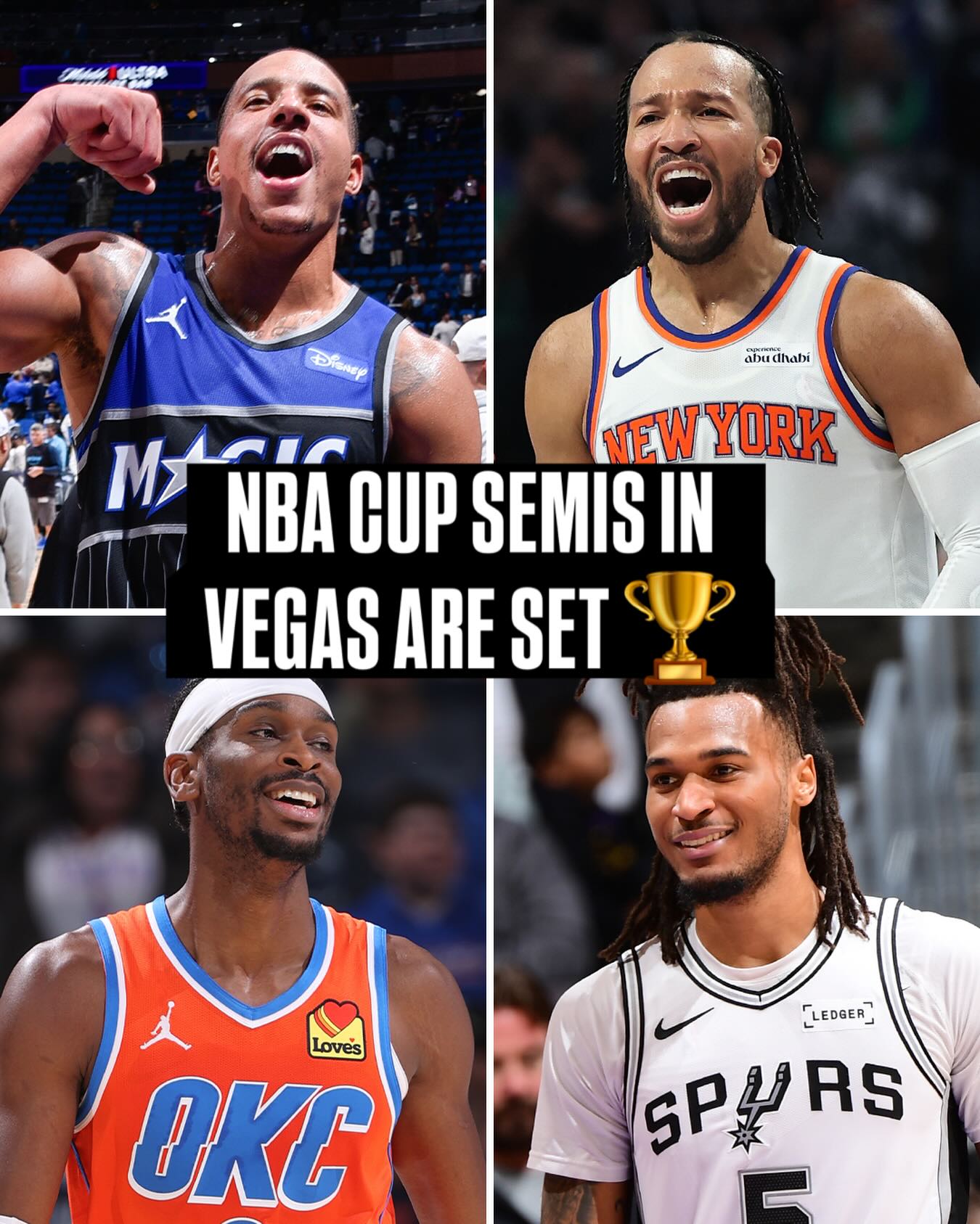 Magic vs. Knicks. Thunder vs. Spurs. Who’s taking it? 🎰