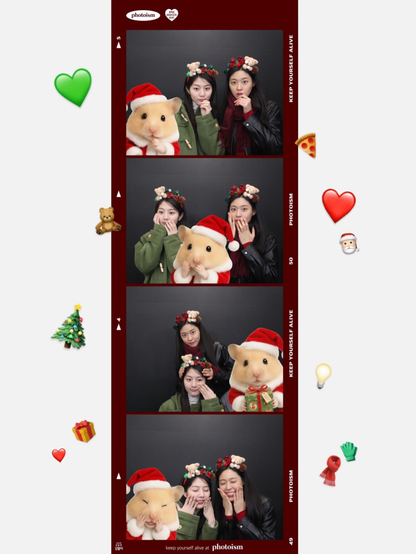 ❤️ 💚 🎄 🧣 🧤
미리 쿠리스마스 초록이빨강이 데이투