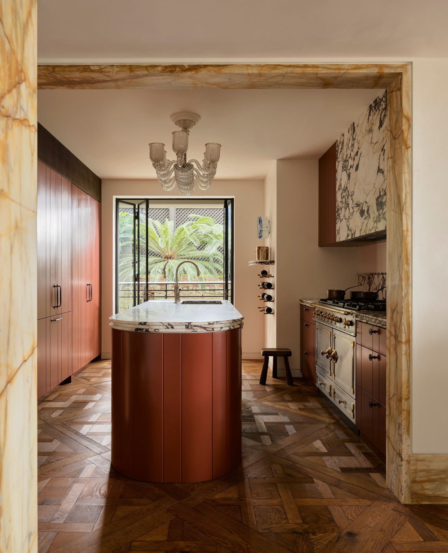 1980's Escapism | Potts Point Apartment by Tamsin Johnson⁠
⁠
A once-standard 1980s Potts Point apartment has been stripped back and rebuilt with a touch of play, a hint of nonsense, and escapism tailored for a busy doctor.⁠
⁠
Potts Point is full of architectural landmarks, but this two-bedroom apartment wasn’t one of them. Built in the 1980s, its aluminium windows and plain exterior offered little beyond practicality. But the owner, a doctor, was initially drawn to the home for its quiet perch above the neighbourhood and its potential to be a personal retreat away from the demands of everyday life. The only requirement relayed to interior designer Tamsin Johnson was to “go ham, stylishly.”⁠
⁠
Step inside the home – link in bio.⁠
⁠
Published on estliving.com⁠
Editor @sophlew_says⁠
Words Natasha Bazika⁠
Interior Design @tamsinjohnson⁠
Landscape Design @paulbangay⁠
Photography @smartanson