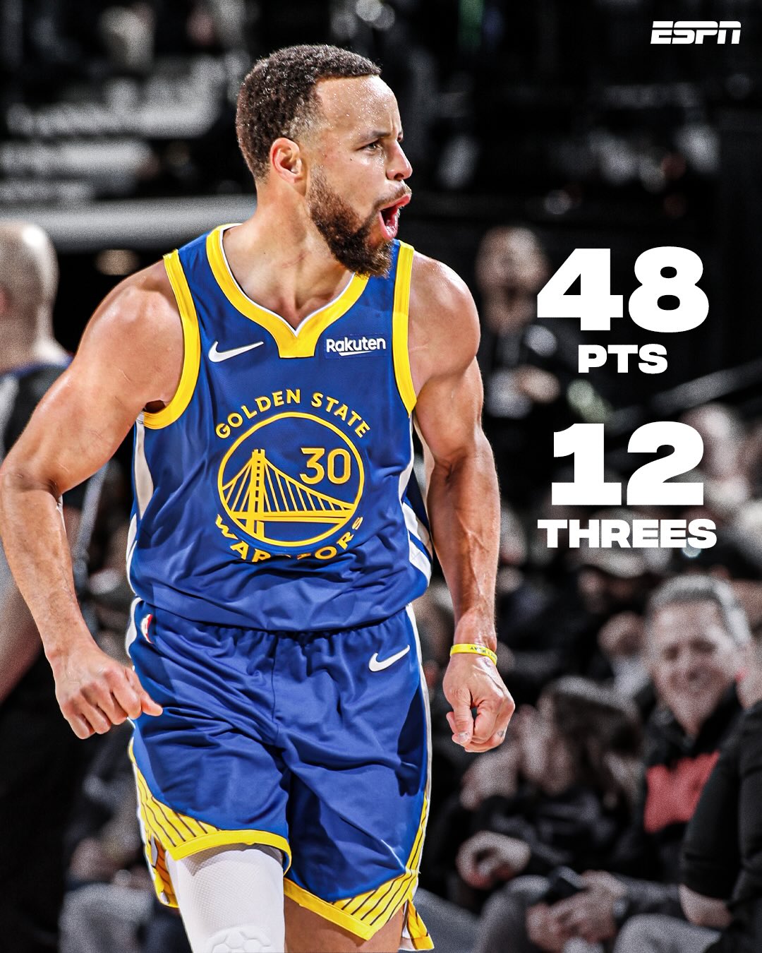 Despite the loss, Chef Curry was absolutely cookin’ in Portland 🧑‍🍳