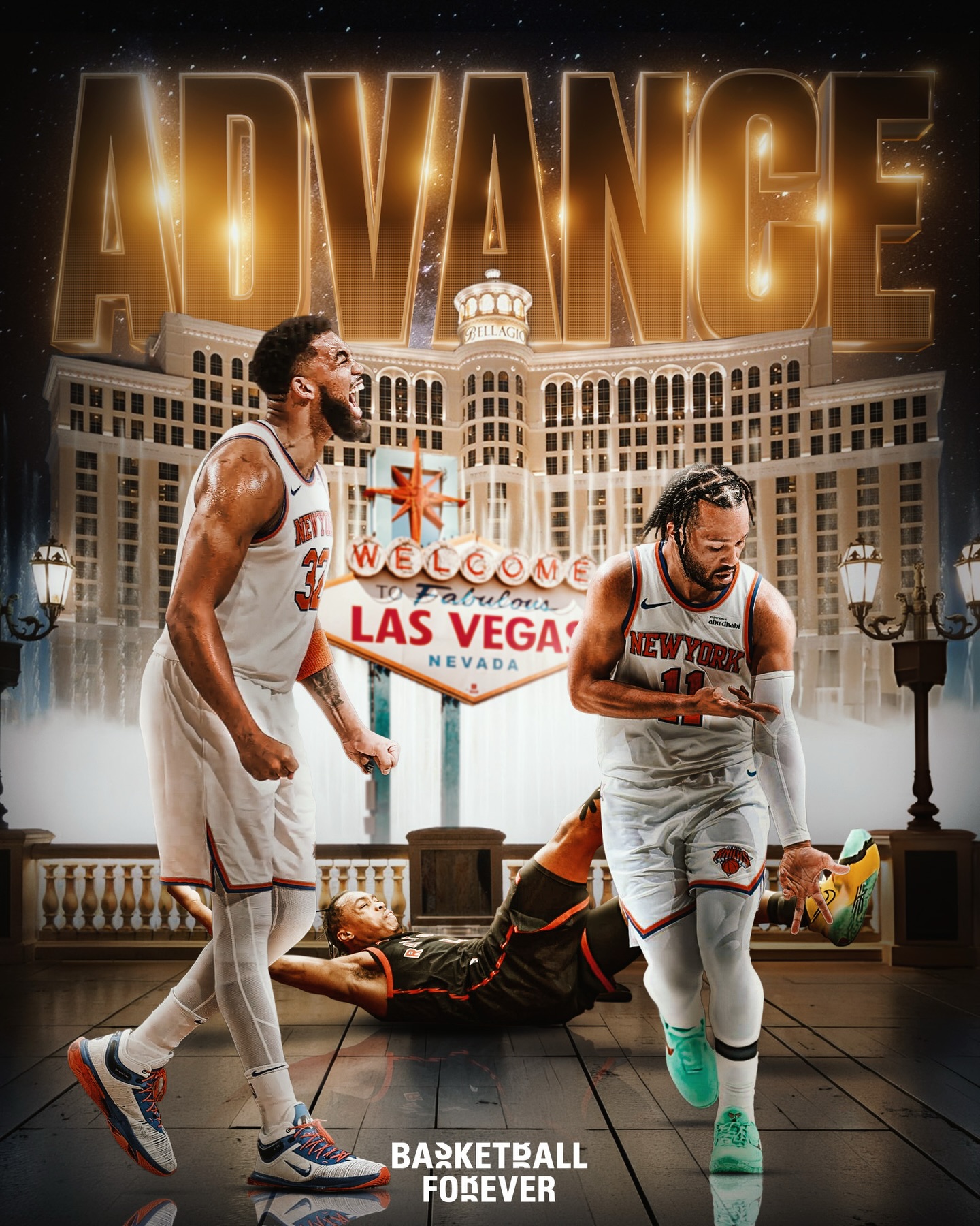 Jalen Brunson drops 35 PTS, 3 REB, 4 AST, 1 BLK, 6 3PM as the Knicks get the 117-101 WIN over the Raptors & ADVANCE to the NBA Cup Semifinals 🔥