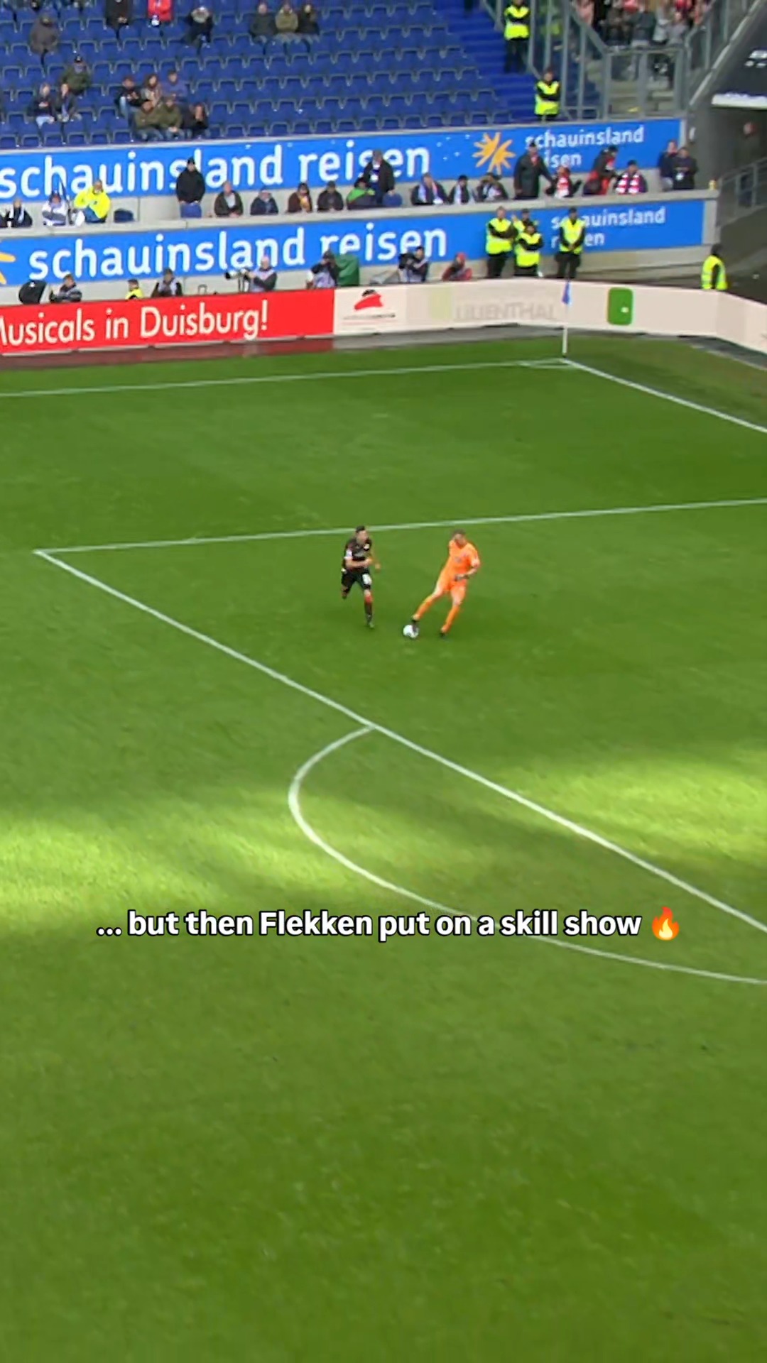 Flekken had the last laugh 😄✨

#Bundesliga