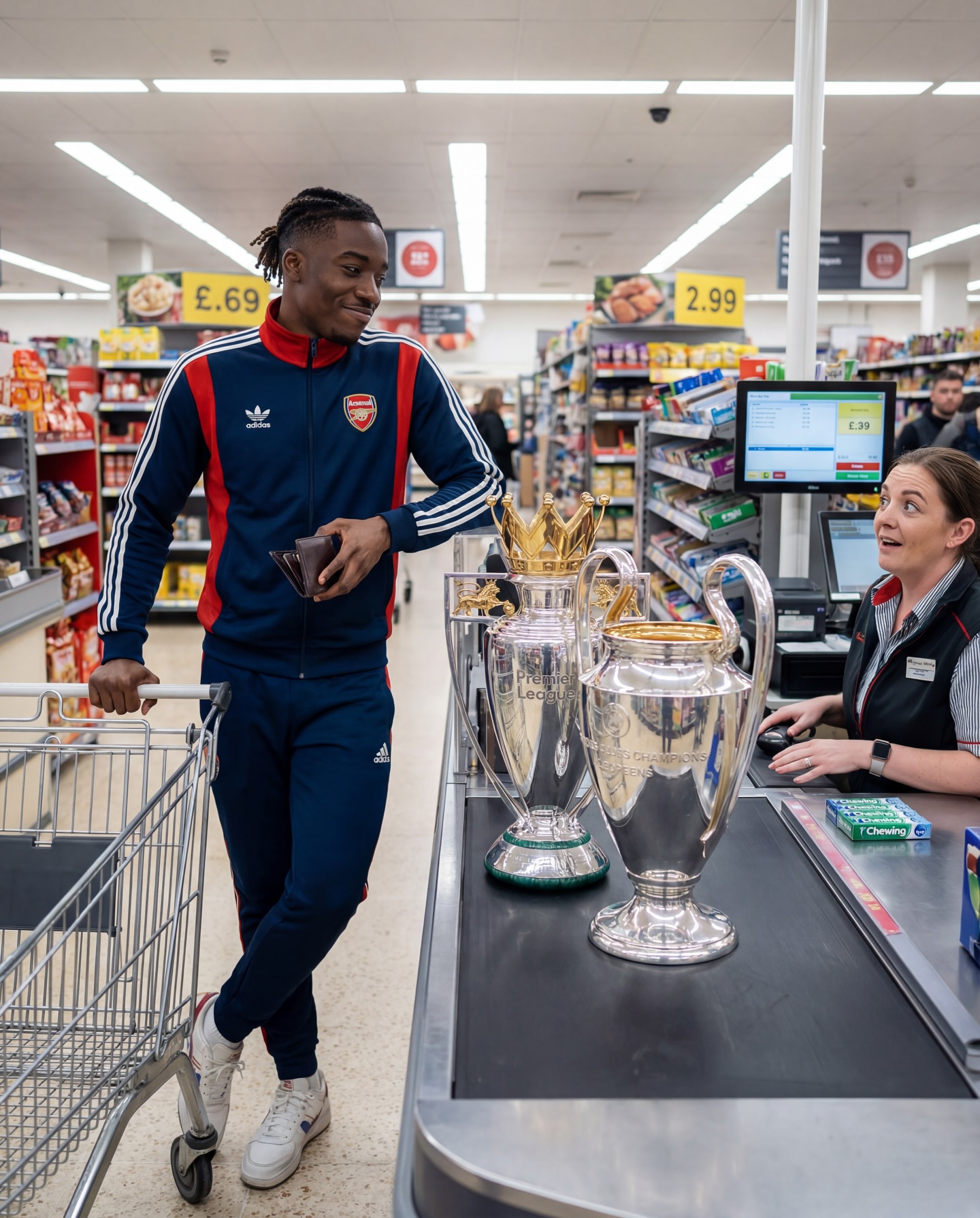 🚨 “We can 𝐰𝐢𝐧 𝐛𝐨𝐭𝐡 𝐂𝐡𝐚𝐦𝐩𝐢𝐨𝐧𝐬 𝐋𝐞𝐚𝐠𝐮𝐞 𝐚𝐧𝐝 𝐏𝐫𝐞𝐦𝐢𝐞𝐫 𝐋𝐞𝐚𝐠𝐮𝐞”, says Noni Madueke! 🏆🏆👀

Arsenal winger wins 𝐔𝐄𝐅𝐀 𝐏𝐋𝐀𝐘𝐄𝐑 𝐎𝐅 𝐓𝐇𝐄 𝐖𝐄𝐄𝐊 for Champions League Matchday 6️⃣ after brace! ⚡️

🥇 Noni Madueke
🥈 Jules Koundé
🥉 Charles De Ketelaere
🎖️ Oscar Gloukh 

“We have fantastic players… it’s 𝐧𝐨𝐭 𝐚𝐛𝐨𝐮𝐭 𝐦𝐞 or any other individual, it’s about the 𝒄𝒐𝒍𝒍𝒆𝒄𝒕𝒊𝒗𝒆 here” ❤️🤍