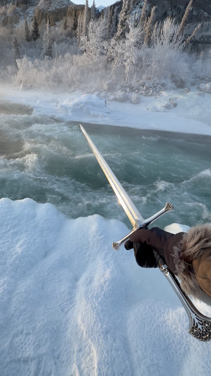 Was the water here before the sword?