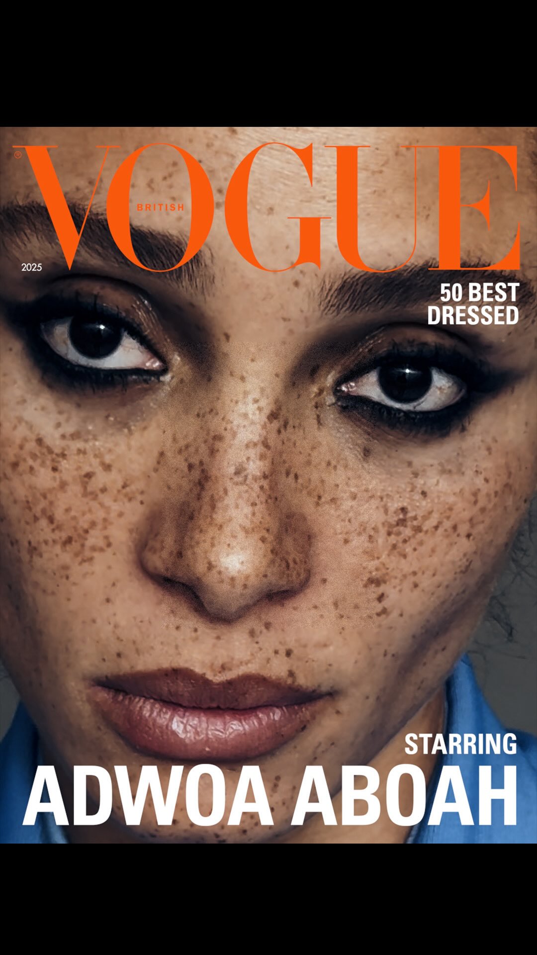 Introducing the inaugural #VogueBestDressed list, celebrating the models, actors, musicians and more who are shaping the fashion zeitgeist. And no one captures the industry’s current mood better than #BritishVogue’s digital cover star @AdwoaAboah. Click the link in bio to read @AlNewboldSmith’s conversation with the London model – and to find out who else made the list. See the full story in the new issue, on newsstands Tuesday 16 December.

#AdwoaAboah photographed by @Studio_Jackson and styled by @TabithaSimmons, with hair by @CyndiaHarvey, make-up by @Petros_Petrohilos, nails by @AmaQuashie and production by @_Honor.Agency. Film directed by @Studio_Jackson, edited by @Ed_FitzpatrickRowell and graded by @GlossNewYork.