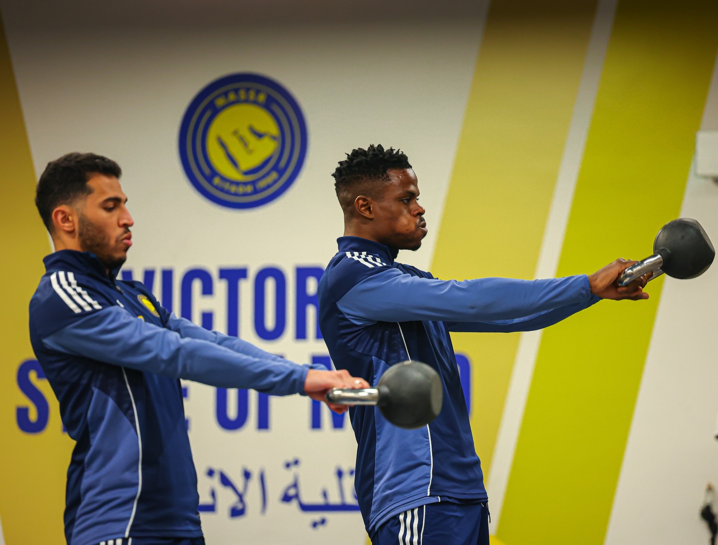 📸
تقويـةٌ قبـل التوجّـه إلى الملعـب 💪
New session, same AlNassr fire 🔥