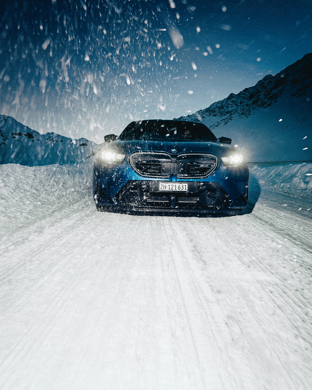 Who needs a sleigh when you have M xDrive?

#BMW #BMWM 

Paint finish shown: M Marina Bay Blue metallic.

BMW M5 Sedan. Mandatory information according to German law 'Pkw-EnVKV' based on WLTP: energy consumption weighted combined: 17.6-17.2 kWh/100 km and 5-4.8 l/100 km; CO₂ emissions weighted combined: 114-108 g/km; CO₂ classes: with discharged battery G; weighted combined C; Fuel consumption with depleted battery combined: 10.7-10.5 l/100km; electric range: 63-66 km.