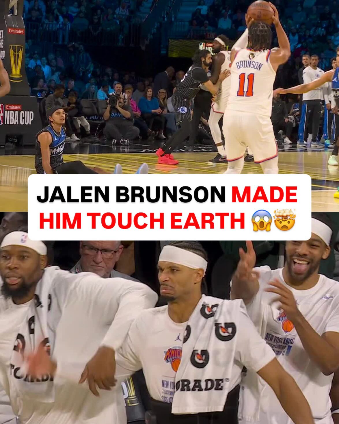 BRUNSON MADE ANTHONY BLACK FALL OH MY 🤯🤯🔥