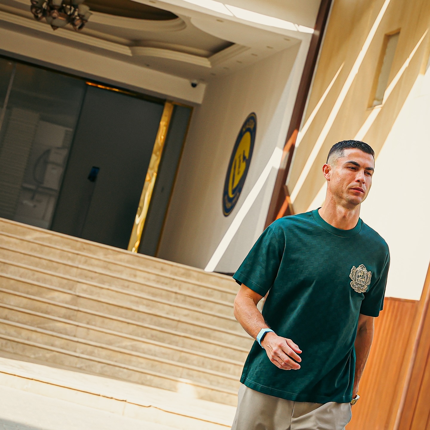 💛
‏صبـاح الخيـر 🤩
‏من مقـر ⁧‫#النصر‬⁩ العظيـم 💛
Good morning..
The boys have arrived 👋😍