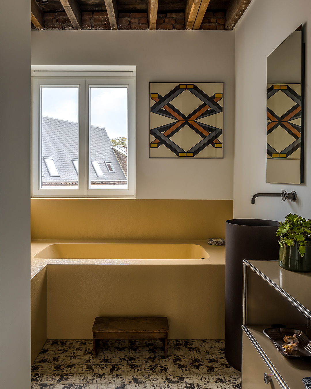 Where Architects Live | Contekst⁠
⁠
“We bought the house because it held opportunities for reusing original features, but on the other hand, it was in such bad shape that it allowed us to be bold and strip back a lot of worn-down elements.” ⁠
- Sam Peeters⁠
⁠
This former ground-floor warehouse and apartment, now home to Contekst architect and partner Sam Peeters, has been completely transformed into a character-filled family home. ⁠
⁠
Located in Antwerp, Belgium, Peeters oversaw the renovation of a warehouse and apartment for his family that also doubles as a showroom for the studio’s clients.⁠
⁠
Read more Contekst architect and partner Sam Peeter's home on estliving.com via the link in bio.⁠
⁠
Published on estliving.com⁠
Editor @sophlew_says⁠
Words Gemma Hassall⁠
Architecture @studiocontekst⁠
Photography @cafeine