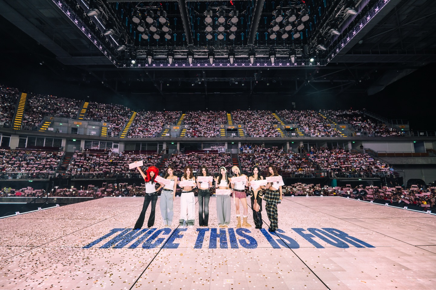 TWICE <THIS IS FOR> WORLD TOUR IN BANGKOK - Day 2

Last show of 2025. That’s a wrap!
Bangkok ONCE, thank you for making every moment shine 💖🐯
Thank you for Sana’s birthday song & the beautiful slogan event! 2+1=10 🩷 

#TWICE #트와이스 #THISISFOR
#TWICE_THISISFOR_WORLD_TOUR
#TWICE_THISISFOR_WORLD_TOUR_IN_BANGKOK