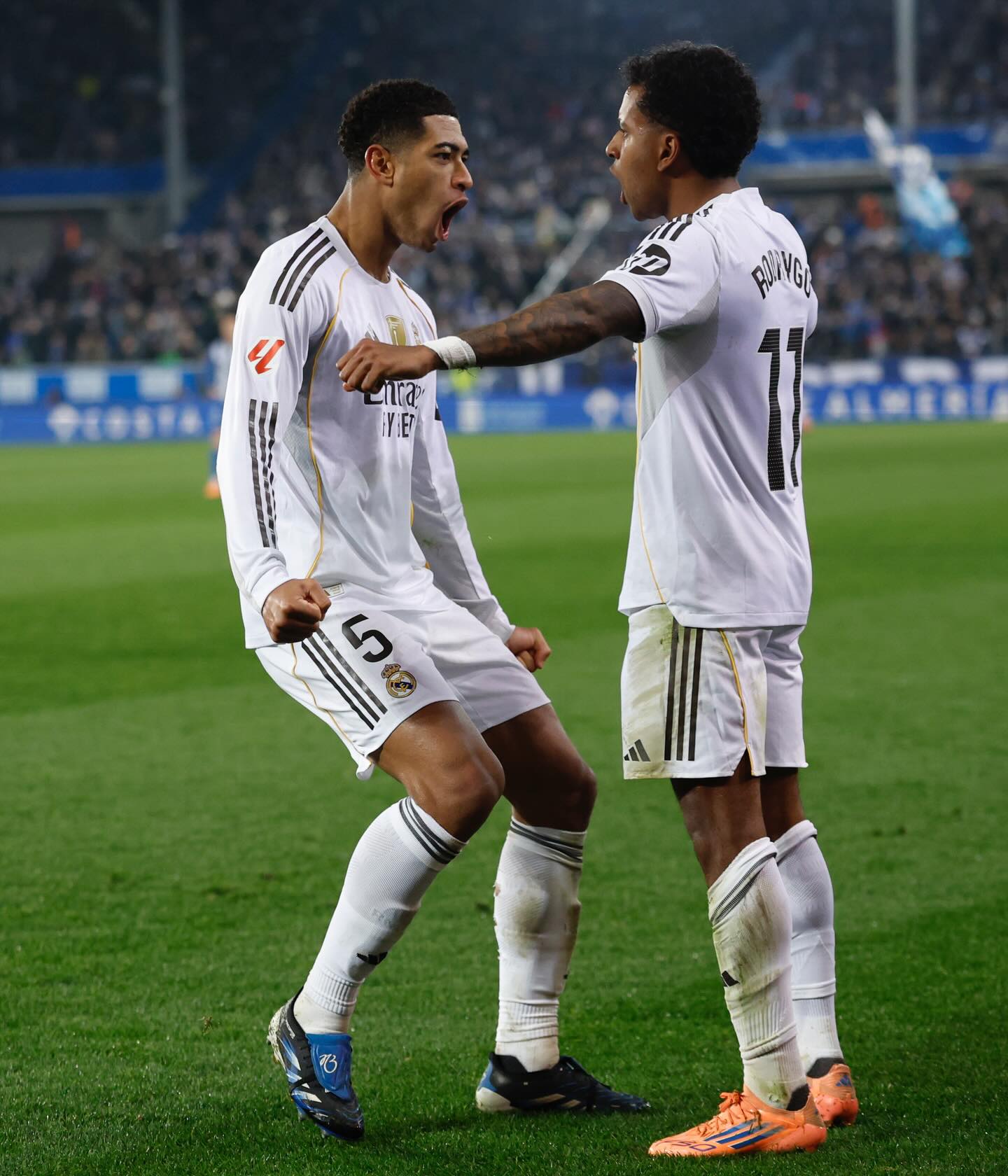 Not pretty but points on the board.🫡
My boy is back! @rodrygogoes 🤍