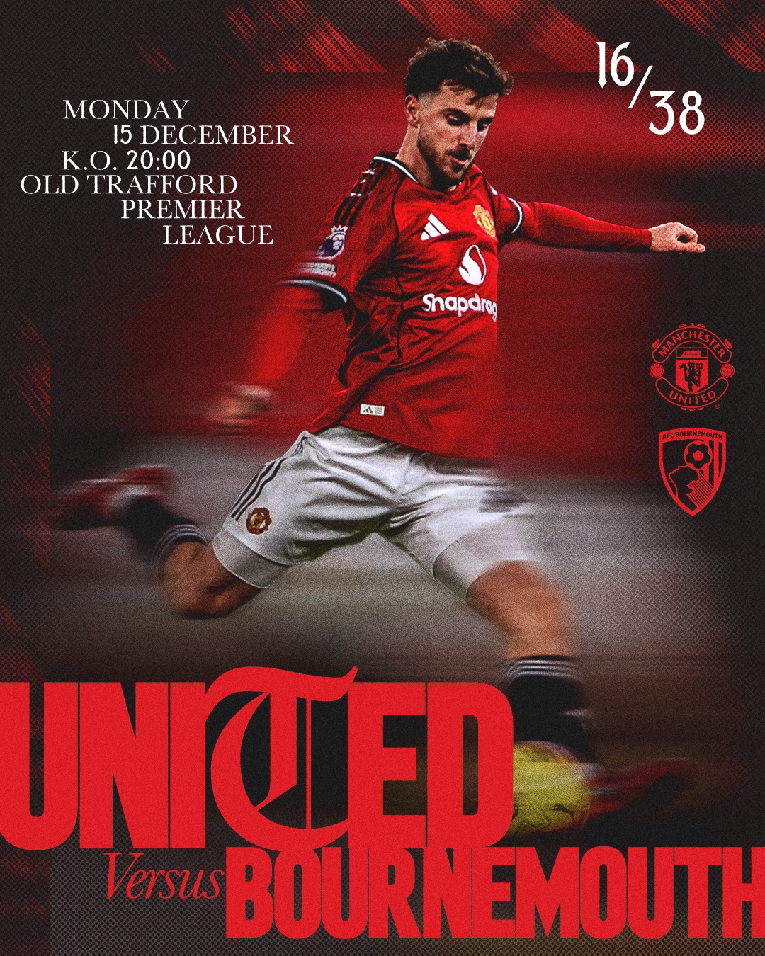 Bring on Bournemouth! 👊🔴