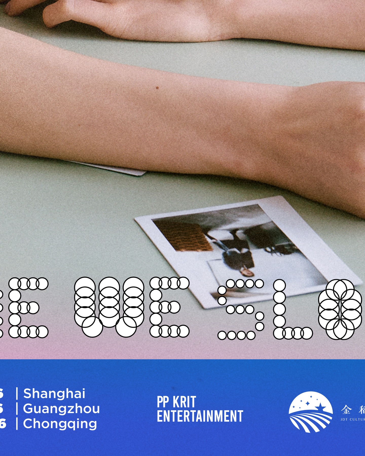 PP KRIT THE TIME WE SLOW DOWN FANSIGN ⏳ #PPKRIT_THETIMEWESLOWDOWN_FANSIGN 

📍 Event Cities & Dates:
January 31, 2026 – Shanghai
February 1, 2026 – Guangzhou
February 8, 2026 – Chongqing

⏰ Ticket Sale Dates:
January 10, 2026, 11:00 AM | GMT+8 (Shanghai)
January 11, 2026, 11:00 AM | GMT+8 (Guangzhou)
January 12, 2026, 11:00 AM | GMT+8 (Chongqing)

🎟 Ticketing Platform: Show Start (秀动)

#PPKritEntertainment 
#PPKritt