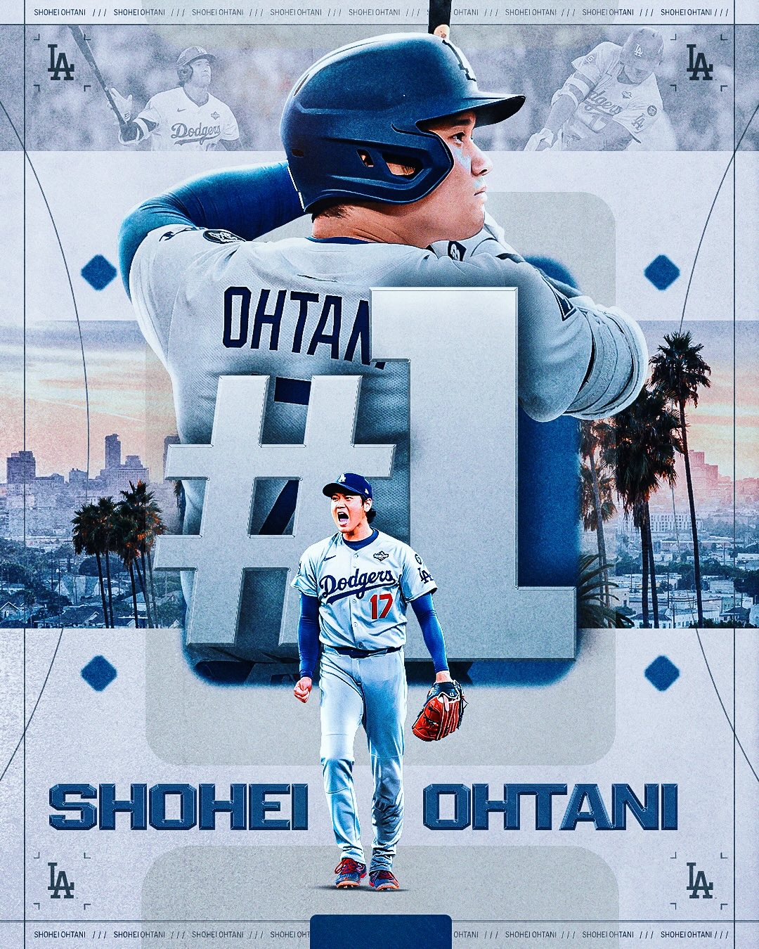 Shohei Ohtani is No. 1 on @MLBNetwork’s #Top100RightNow for the fourth time in his career!