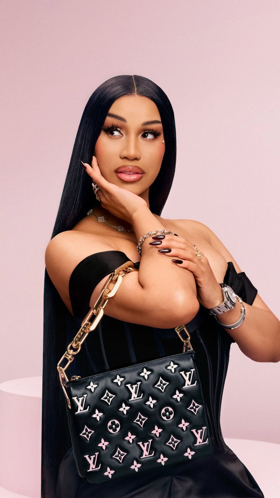 IT’S OFFICIAL 👛 @fashionphile x @iamcardib is now live and when it comes to luxury we are gonna always make sure you GET YOUR BAG! ❤️